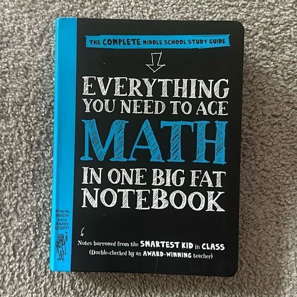 “Everything You Need to Ace Math In One Big Fat Notebook” - Picture 2 of 5